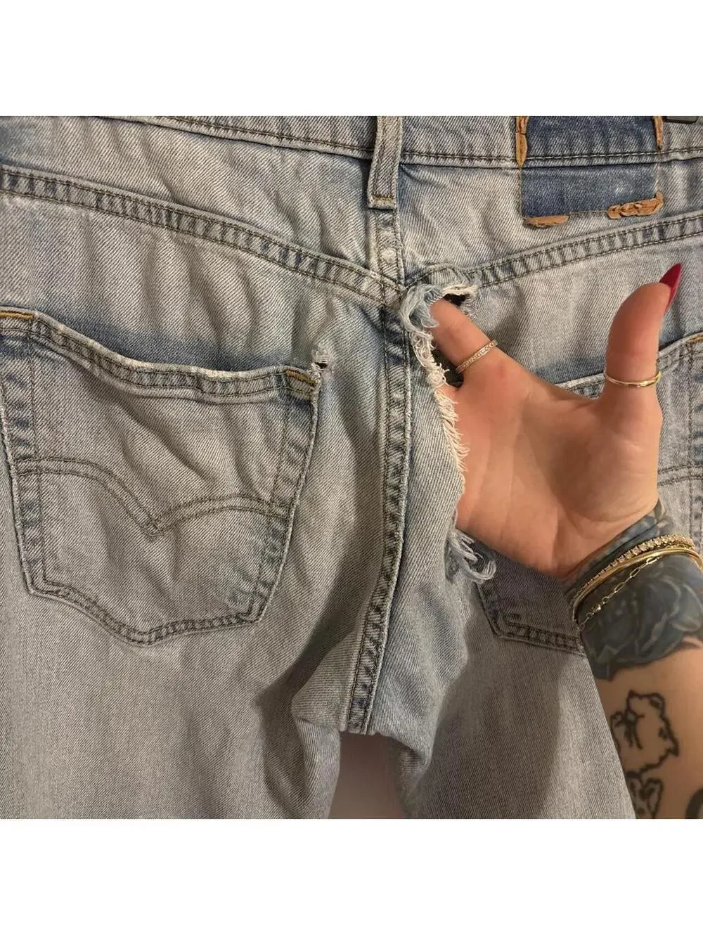 Levis destroyed levi’s